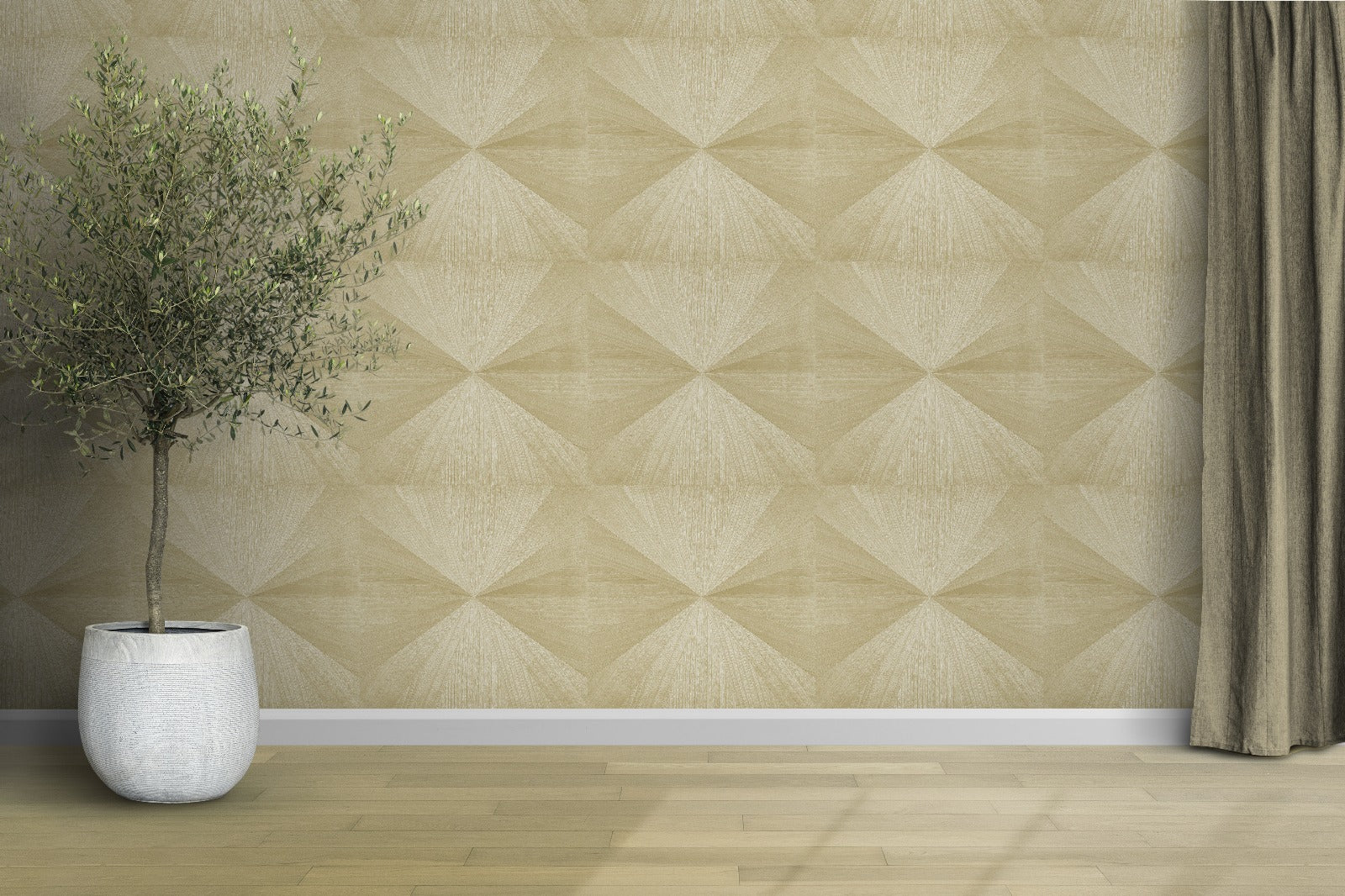 Urban Weave wood-effect wall panel styled in a modern interior
