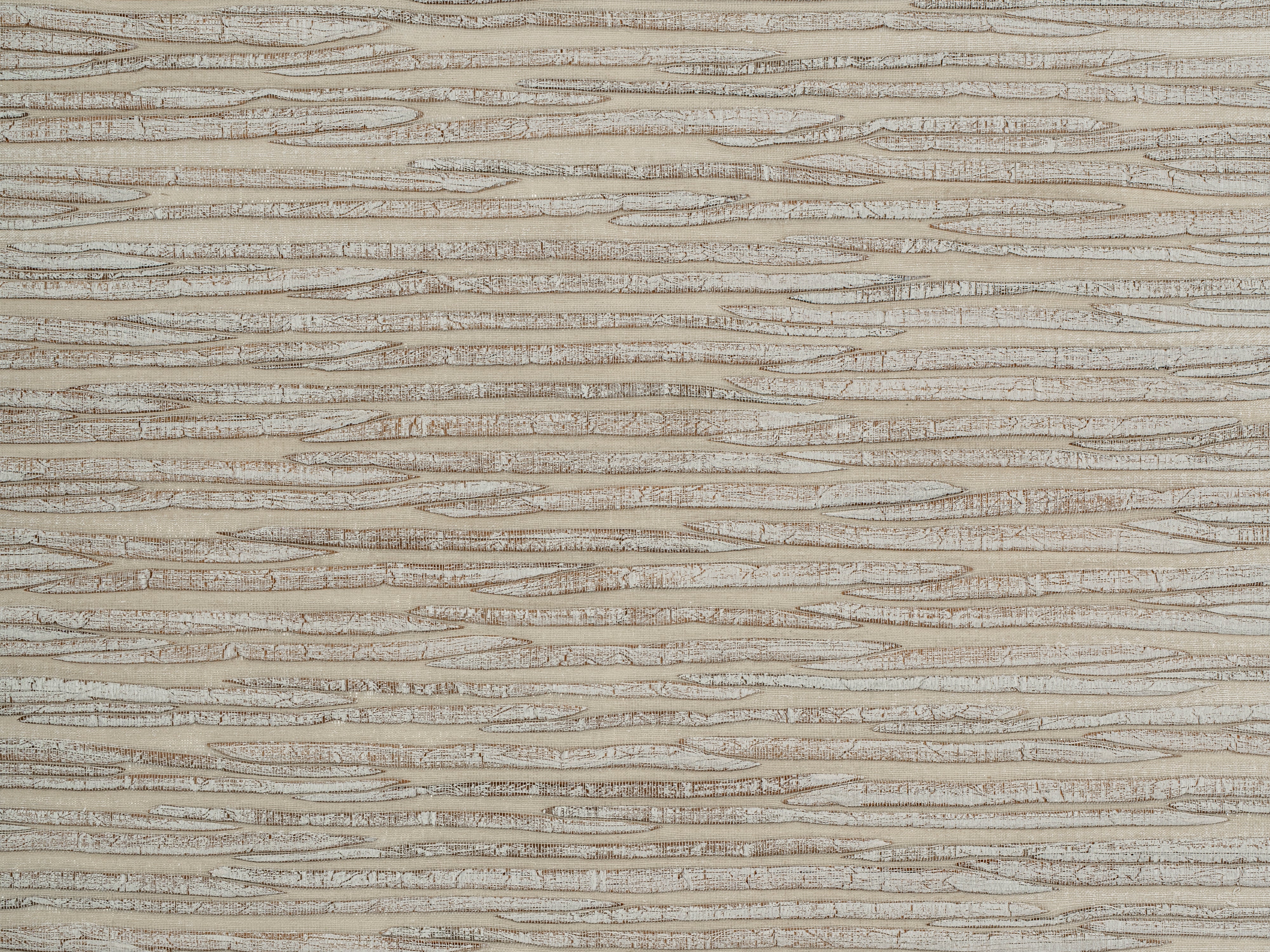 Zen Linen textured grasscloth wallcovering – shown as a full-wall feature