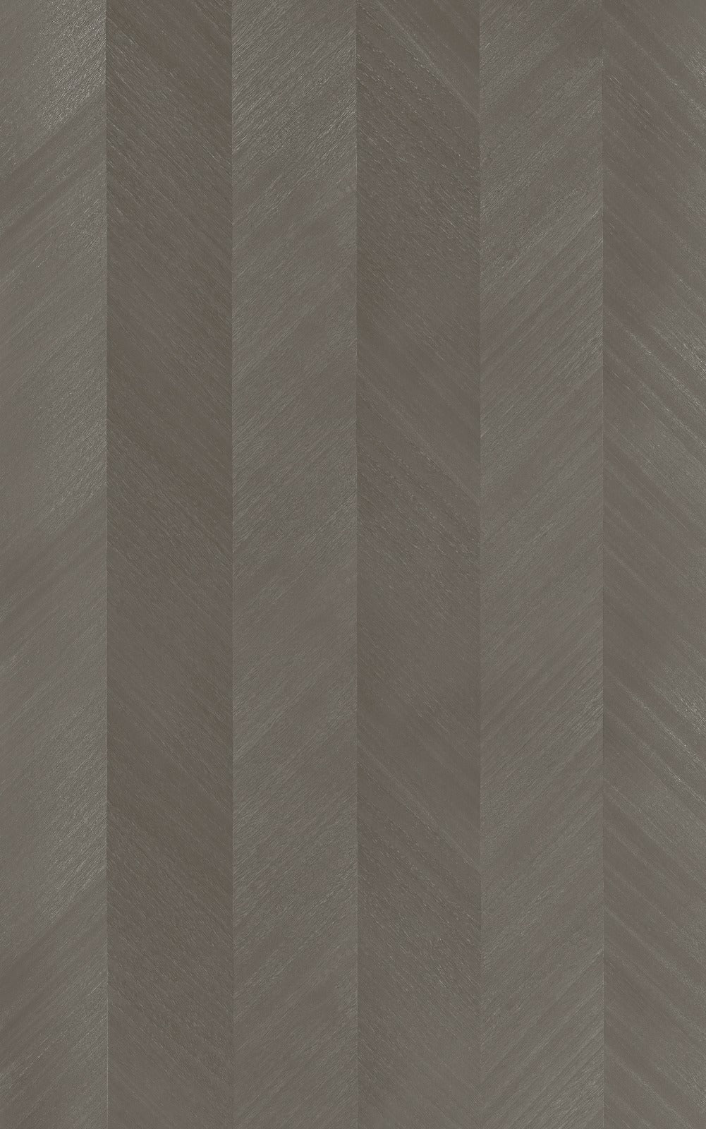 Ebony Chevron wood-effect wall panel – shown as a full-wall feature