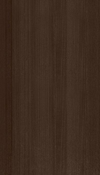 Midnight Walnut wood-effect wall panel – shown as a full-wall feature
