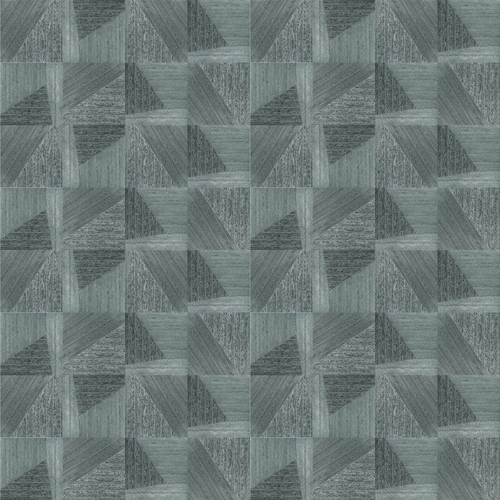 Nordic Grid wood-effect wall panel – shown as a full-wall feature