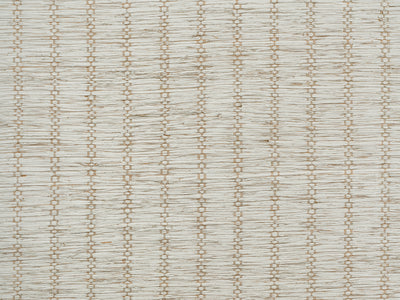 Reed Column textured grasscloth wallcovering – shown as a full-wall feature