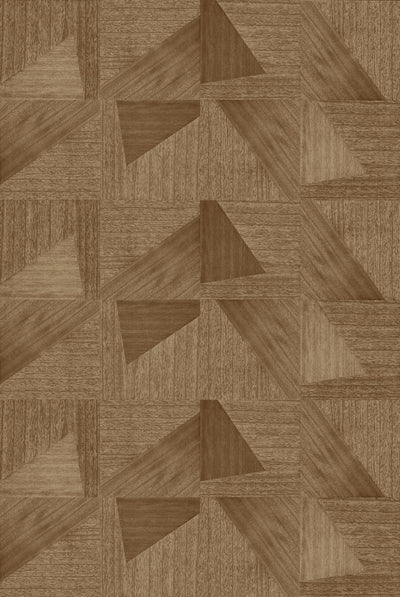 Rustic Angle wood-effect wall panel – shown as a full-wall feature