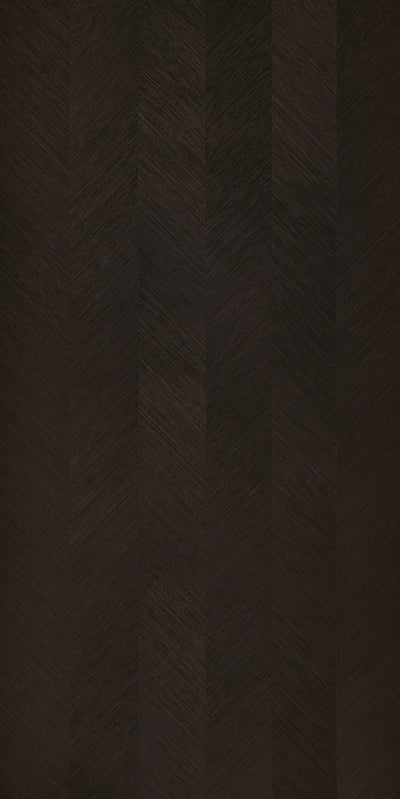 Velvet Ember wood-effect wall panel – shown as a full-wall feature